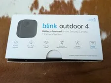 Blink Outdoor 4 (4th Gen) Wireless Smart Security Camera- Black OB