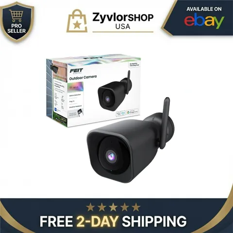Feit Electric 1080p Outdoor WiFi Security Camera Night Vision