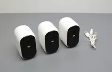 Arlo Essential XL 2K 2nd Gen VMC3352 Outdoor Wireless Cameras (3-Pack)