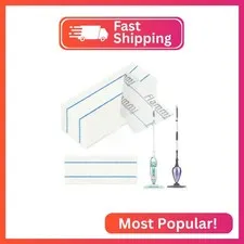 Flammi Semi-Disposable Microfiber Mop Pads Compatible with Shark S1000 S1000A S3