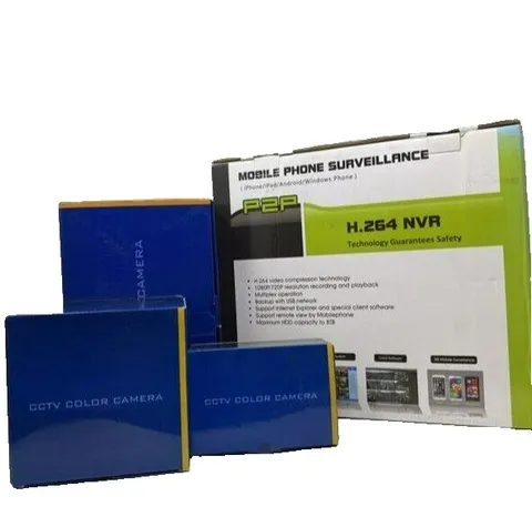Security Systems NVR H.264 Mobile Phone Surveillance 3G 3TB Network Recorder Hom