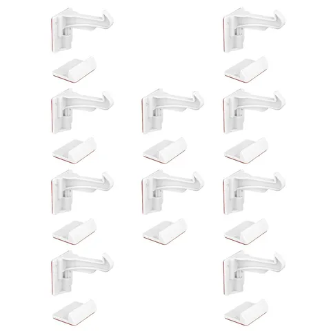 Snap Closures for Child Proof Cabinets (Pack of 10) - No7765