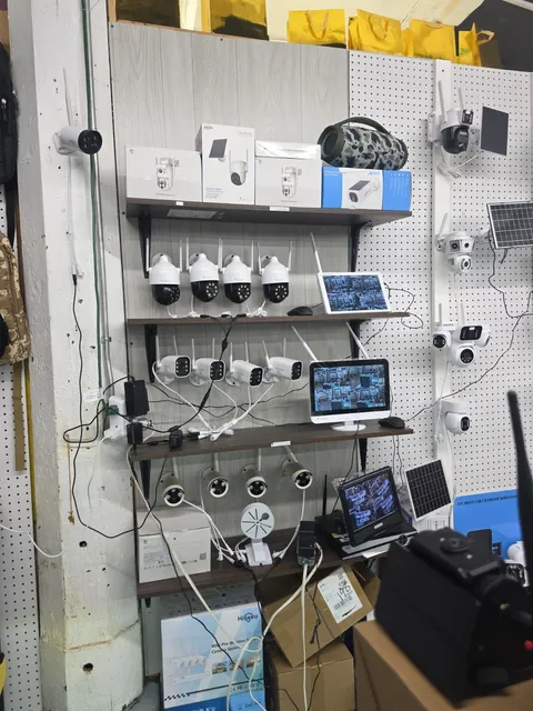 JENNOV Audio Outdoor Wireless Security WiFi Camera System CCTV 5MP HD NVR 1TB HD