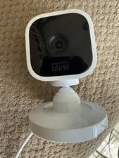 2x Blink Mini Indoor  1080p Plug-in Smart  Wireless Surveillance Camera