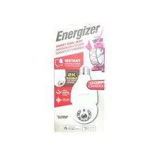 Energizer Connect Smart 5GHz WiFi 2K Quad HD Indoor Outdoor Socket P/T Camera