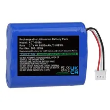 8400mAh 300-10186 Replacement Battery Compatible with ADT Command Smart Secur...