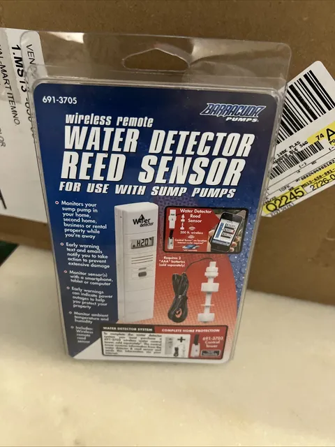 Barracuda Pumps 691-3705 Wireless Water Detector Floor Sensor New Home Security