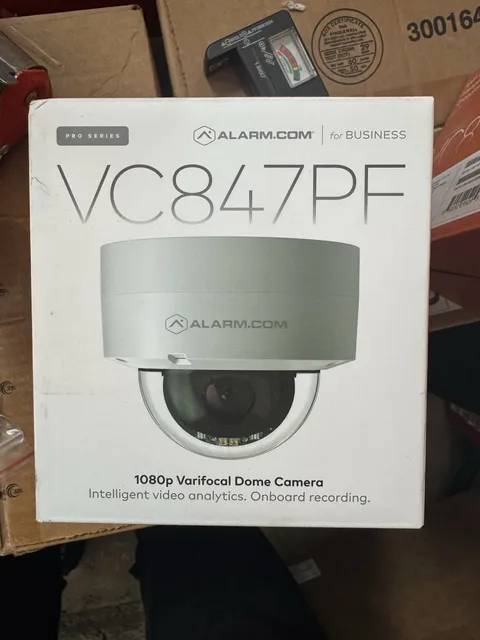Alarm.com ADC-VC847PF 2MP Indoor/Outdoor Dome Camera Pro Series