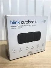 Blink Outdoor 4 - Battery-Powered Smart Security 3-Camera System