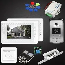 7inch Video Door Entry Security Intercom with IR Night Vision for Home Security