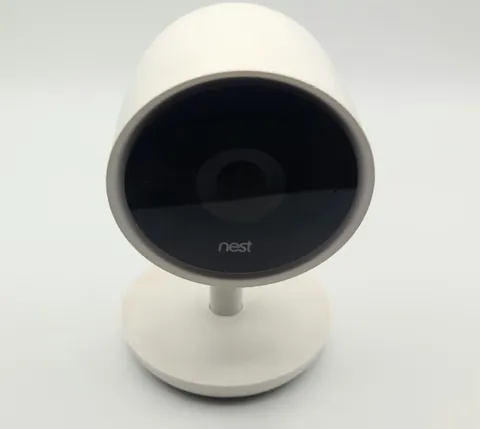 Google Nest Cam IQ Wireless Smart Indoor Security Camera Only - No Power Cord 