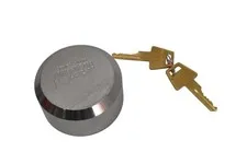 American Lock A2010KA Puck Padlock Keyed Medium Silver Aluminum Brass Series2010