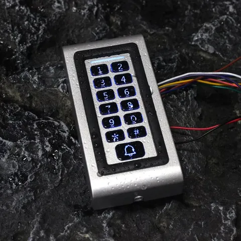 RFID Metal Access Control Keypad Waterproof IP67 Rainproof Outdoor 3000user Door