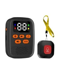 SOS Emergency Caregiver Call Button with Vibration, Percape3300