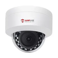 Anpviz 4MP 5MP 8MP  w/Audio PoE IP Dome Security Camera Outdoor Metal Housing