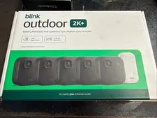 Blink Outdoor 2K+ Wireless Smart Security 5 Cameras & Module Core ⭐ NEW ⭐ SEALED