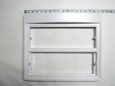 DMCFC New White Combination Frame for M&S Intercom DMC3-4 / DMC1CD