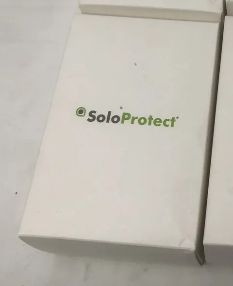 SoloProtect Lone Worker Safety Device Personal Alarm ID Badge Holder, 1 pack