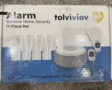 Tolviviov V1.0 Alarm 11piece System for Home Security Door Window Alarm Security