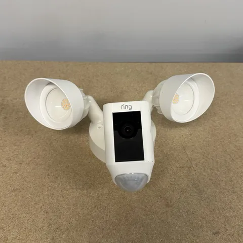 Ring Floodlight Cam Wired Surveillance Camera As Is Untested