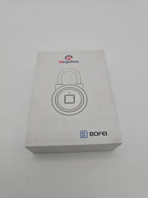FINGERPRINT PADLOCK - FB50 - Megafeis BOFEI - UNUSED