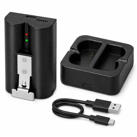 Ring Doorbell 6040mAh Replacement Battery with Charger Station for Came