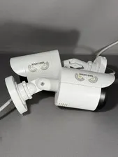 (2) Night Owl (CM-HDA10W-BU-H) HDA10 Series Security Camera Tested Working