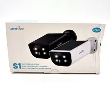 Wansview 3MP 2K Resolution Wire-Free Security Camera w/ Continuous Solar Power