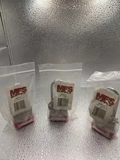 3 MFS Supply A389 40mm Shackle Laminated Steel Padlocks-2 Keys Each-6 Total