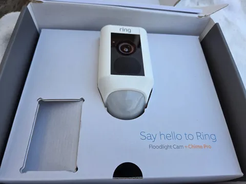 Ring Floodlight Cam Plus Outdoor Wired 1080p Surveillance Camera
