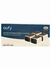eufy Security SoloCam S220 (4-Cam Pack); Continuous Solar Power