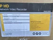 Q-See 5 Camera Set With Network Video Recorder Model QCWS 4K