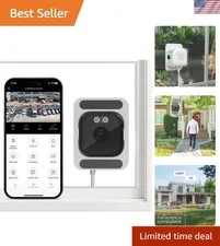 3MP 2K Window Camera,2.4GHz and 5GHz Dual Band WiFi Indoor Camera for Home Se...