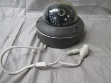 KT&C KNC-P3DR28V12IR Outdoor Dome IR Security Camera | Works Great