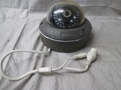 KT&C KNC-P3DR28V12IR Outdoor Dome IR Security Camera | Works Great