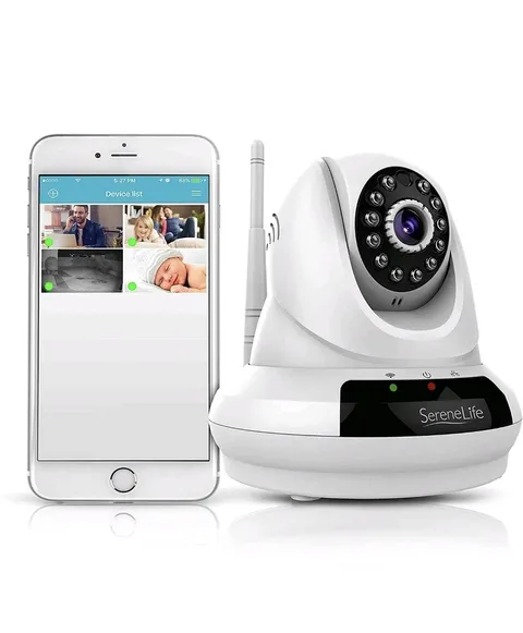 Serenelife Wireless IP Home Security Camera  HD 720p Wifi Cloud Cam 2 way Audio