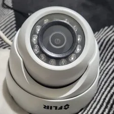 FLIR Dome CCTV Security Camera IR Night Vision Wired Indoor/Outdoor White