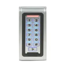 Wiegand 26 bit Outdoor Install Waterproof IP68 Metal Case RFID & Password Key...