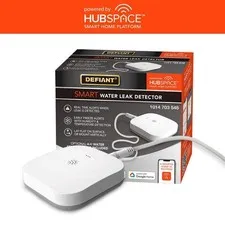 Defiant Wireless Smart Water Leak Detector 4 ft Sensing Cable 1-Pack