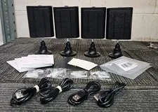 (4) ieGeek S1 Wireless WiFi Solar Panel Security Camera - Black