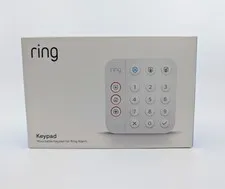 Ring Alarm Keypad 2nd Gen Wireless Mountable Security System White Open Box OEM