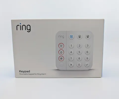 Ring Alarm Keypad 2nd Gen Wireless Mountable Security System White Open Box OEM