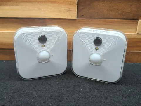 2x Blink Indoor  (1st Generation) Add-On Security White Camera BCM00100U 