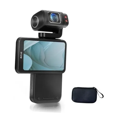 M3 Handheld Vlog Camera, 5K Pocket Camera with 3.5-inch Flippable Touch