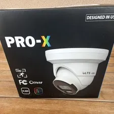 LTS LXIP3C82W-28AISP 8MP PoE IP Turret Camera w/ Mic, Weatherproof