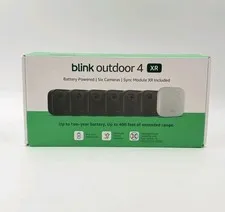 Blink Outdoor 4 XR  6 Camera System w/Sync Module Included New Sealed