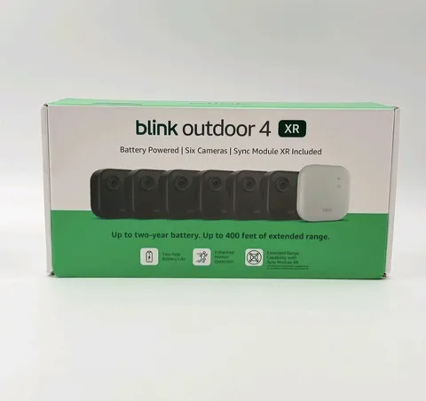 Blink Outdoor 4 XR  6 Camera System w/Sync Module Included New Sealed