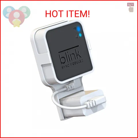 Gresur Outlet Wall Mount for Blink Sync Module 2, Mount Bracket Holder for Blink
