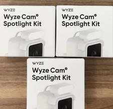 Wyze Cam v3 Spotlight Kit 3-Pack Brand New Sealed Motion Activated LED