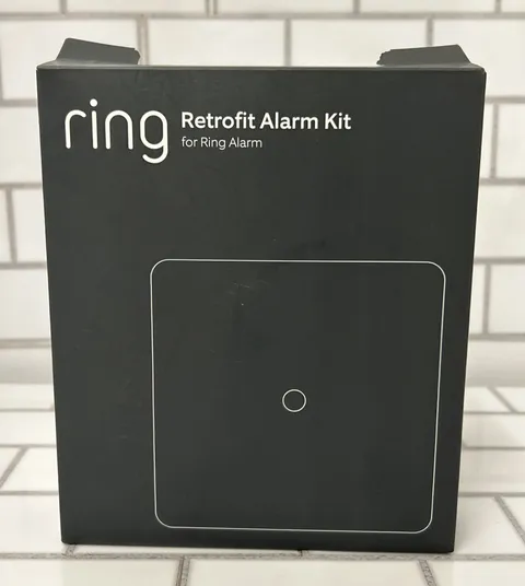 RING RETROFIT ALARM KIT *OPEN BOX *SEE DESCRIPTION